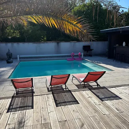 Oasis Votre Paradis Avec Piscine Et Jacuzzi ヴィラ マジュスク